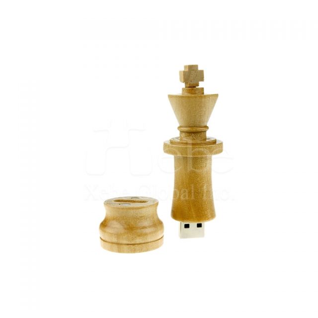 木質西洋棋USB客製 