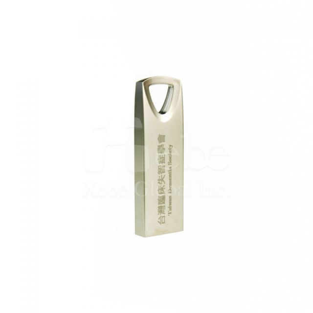 都會銀金屬USB  