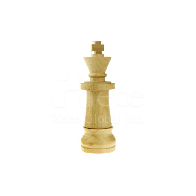 鬥智西洋棋木頭隨身碟 