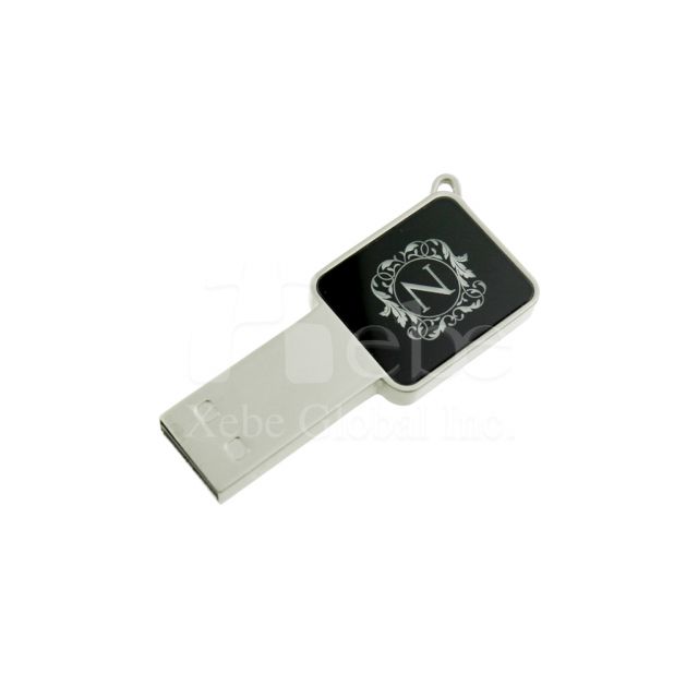 企業商標發光金屬USB
