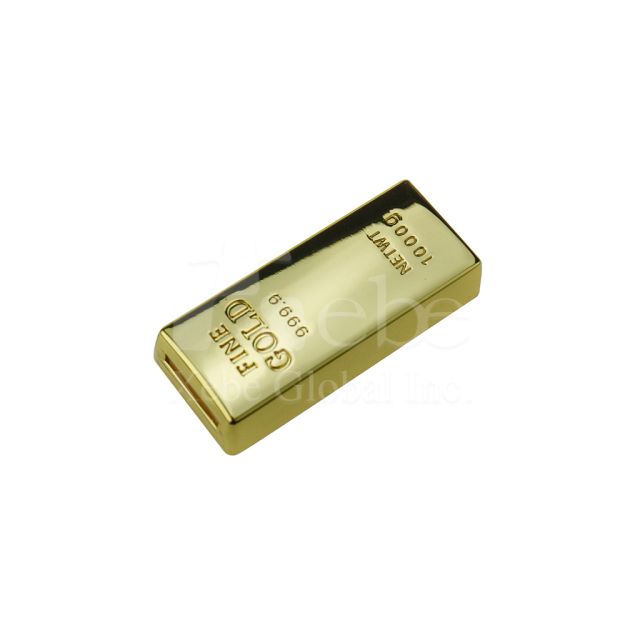 金屬金塊隨身碟 公司禮品